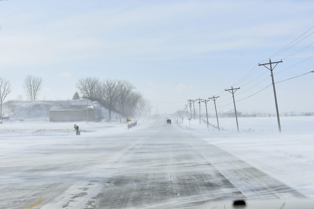Blowing snow creates problems for drivers News, Sports, Jobs